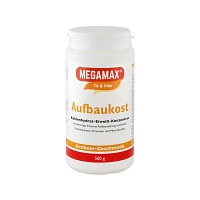 MEGAMAX Aufbaukost Erdbeere Pulver - 500g - Fit & Vital