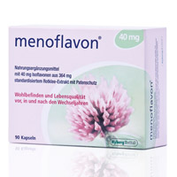 MENOFLAVON 40 mg Kapseln - 90Stk - Wechseljahrsbeschwerden