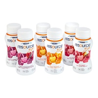 RESOURCE Fruit Mischkarton - 6X4X200ml - Trinknahrung & Sondennahrung