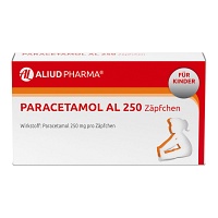 PARACETAMOL AL 250 Kleinkindersuppositorien - 10Stk - Grippe & Fieber