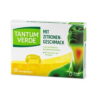 TANTUM VERDE 3 mg Lutschtabl.m.Zitronengeschmack - 20Stk - Erkältung