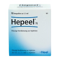 HEPEEL N Ampullen - 10Stk - Leber & Galle