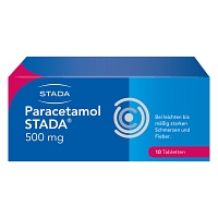 PARACETAMOL STADA 500 mg Tabletten - 10Stk - Schmerzen