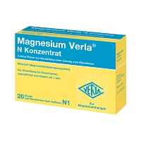 MAGNESIUM VERLA N Konzentrat Plv.z.H.e.L.z.Einn. - 20Stk - Magnesium