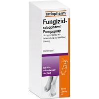 FUNGIZID-ratiopharm Pumpspray - 40ml - Erste Hilfe