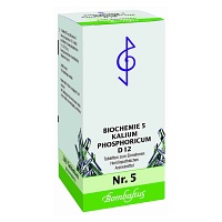 BIOCHEMIE 5 Kalium phosphoricum D 12 Tabletten - 200Stk - Schüßler Salze Bombastus