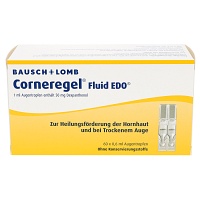 CORNEREGEL Fluid EDO Augentropfen - 60X0.6ml - gereizte Augen