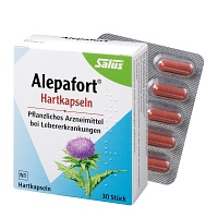 ALEPAFORT Mariendistel Hartkapseln - 30Stk - Leber & Galle