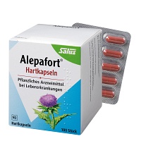 ALEPAFORT Mariendistel Hartkapseln - 100Stk - Leber & Galle