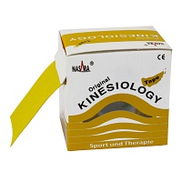NASARA Kinesiologie Tape gelb - 1Stk