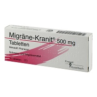 MIGRÄNE KRANIT 500 mg Tabletten - 10Stk - Kopfschmerzen & Migräne