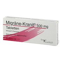 MIGRÄNE KRANIT 500 mg Tabletten - 20Stk - Kopfschmerzen & Migräne
