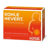KOHLE Hevert Tabletten - 300Stk - Durchfall