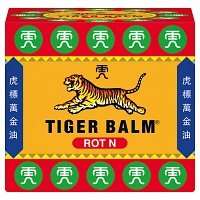 TIGER BALM rot N - 19.4g - Gelenk-, Kreuz- & Rückenschmerzen, Sportverletzungen