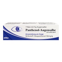 PANTHENOL Augensalbe Jenapharm - 5g