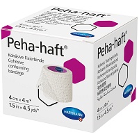 PEHA-HAFT Fixierbinde latexfrei 4 cmx4 m - 1Stk