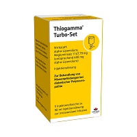 THIOGAMMA Turbo Set Pur Injektionsflaschen - 50ml - Diabetische Nervenstörung