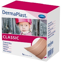 DERMAPLAST CLASSIC Wundpflaster 6 cmx5 m - 1Stk