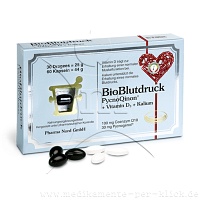 BIO BLUTDRUCK Dragees+Kapseln Pharma Nord Kombip. - 1Packungen