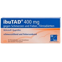 IBUTAD 400 mg gegen Schmerzen und Fieber Filmtabl. - 50Stk