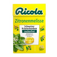 RICOLA o.Z.Box Zitronenmelisse Bonbons - 50g - Bonbons zuckerfrei