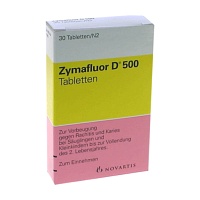 ZYMAFLUOR D 500 Tabletten - 30Stk - Iod & Fluor