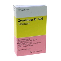 ZYMAFLUOR D 500 Tabletten - 90Stk - Iod & Fluor