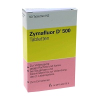 ZYMAFLUOR D 500 Tabletten - 90Stk - Iod & Fluor