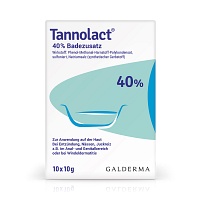 TANNOLACT Badezusatz - 10X10g - Hautpflege