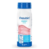 FRESUBIN ENERGY DRINK Erdbeere Trinkflasche - 4X200ml - Trinknahrung & Sondennahrung