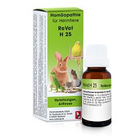 REVET H 25 Globuli f.Heimtiere - 10g