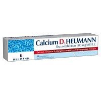 CALCIUM D3 Heumann Brausetabletten 600 mg/400 I.E. - 20Stk