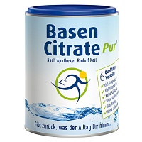 BASEN CITRATE Pur n.Apotheker Rudolf Keil Pulver - 216g - Säure-Basen-Haushalt