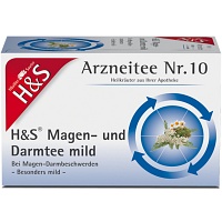 H&S Magen- und Darmtee mild Filterbeutel - 20X2.0g - Heilkräutertees