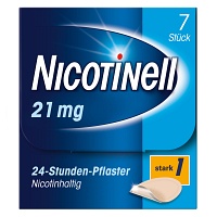 NICOTINELL 21 mg/24-Stunden-Pflaster 52,5mg - 7Stk - Raucherentwöhnung
