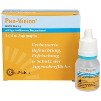 PAN-VISION Augentropfen - 3X10ml - Trockene Augen