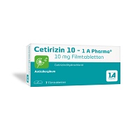 CETIRIZIN 10-1A Pharma Filmtabletten - 7Stk - Allergie