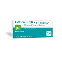 CETIRIZIN 10-1A Pharma Filmtabletten - 100Stk - Allergie