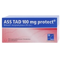 ASS TAD 100 mg protect magensaftres.Filmtabletten - 100Stk - Blutverdünnung