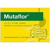 MUTAFLOR magensaftresistente Hartkapseln - 100Stk - Bauchschmerzen & Blähungen