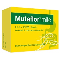 MUTAFLOR mite magensaftresistente Hartkapseln - 20Stk - Bauchschmerzen & Blähungen