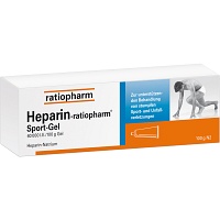 HEPARIN-RATIOPHARM Sport Gel - 100g - Heparinpräparate