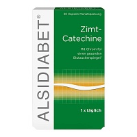 ALSIDIABET Zimt-Catechine f.Diab.Typ II 1xtägl.Kps - 30Stk - Diabetikernahrungsergänzung