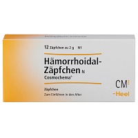 HÄMORRHOIDAL Zäpfchen N Cosmochema - 12Stk