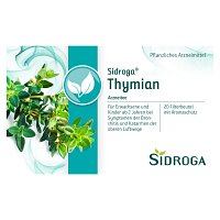 SIDROGA Thymian Tee Filterbeutel - 20X1.6g - Erkältung