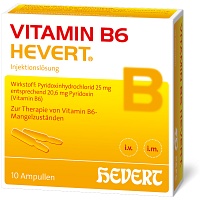 VITAMIN B6 HEVERT Ampullen - 10X2ml - Hevert
