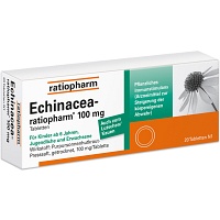 ECHINACEA-RATIOPHARM 100 mg Tabletten - 20Stk - Erkältung - Husten