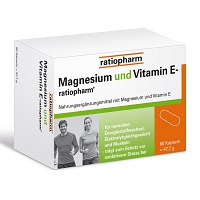 MAGNESIUM UND VITAMIN E-ratiopharm Kapseln - 60Stk - Magnesium