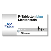 P TABLETTEN blau 8 mm Teilk. - 50Stk