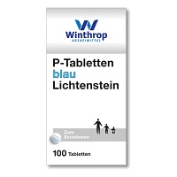 P TABLETTEN blau 8 mm Teilk. - 100Stk